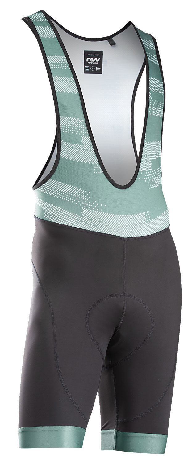 Northwave Northwave - pantaloni scurti cilism cu bretele - Active EVO Bibshort - Black | Sage