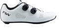 Northwave - pantofi ciclism sosea - Revolution - White | Red Fluo
