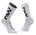 Northwave - sosete ciclism - Extreme Air - inaltime 17 cm - alb-negru