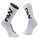 Northwave - sosete ciclism - Extreme Air - inaltime 17 cm - alb-negru