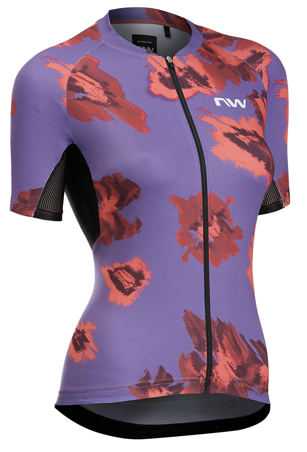 Northwave Northwave - tricou ciclism maneca scurta - Force EVO Woman Jersey Short Sleeve - Dark Purple | Radiant Red
