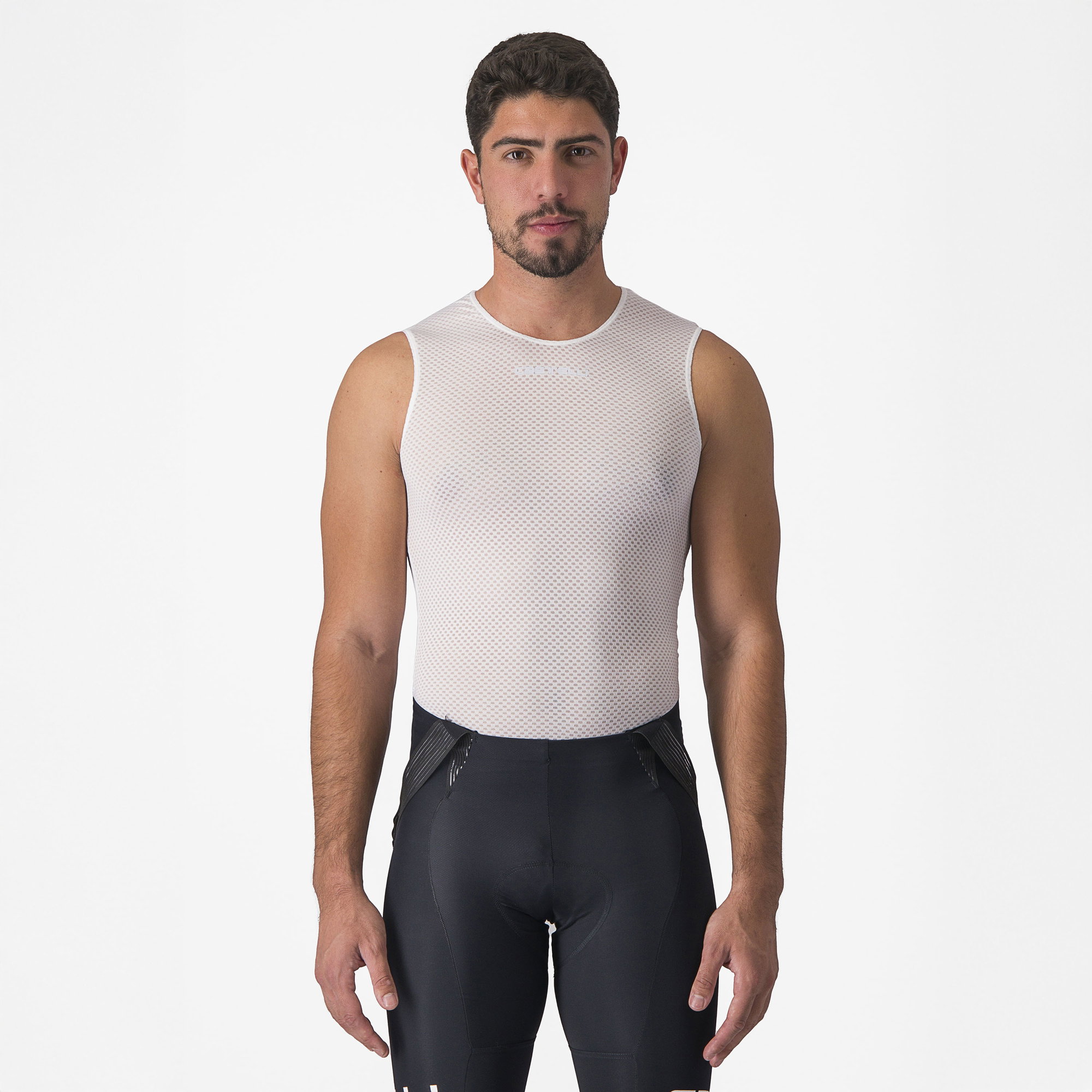 Castelli Castelli - bluza de corp fara maneci - Pro Mesh 2.0 Sleeveless - 15-28 gr C - alb