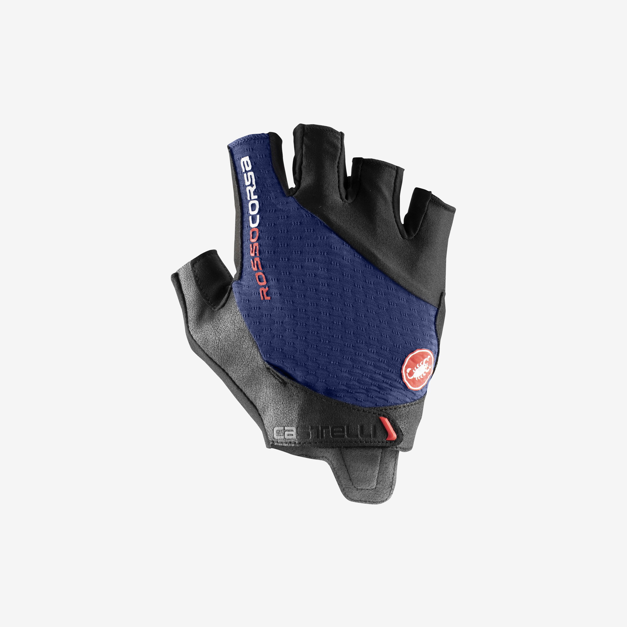 Castelli Castelli - manusi ciclism degete scurte - Rosso Corsa Pro V Glove - albastru belgian