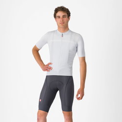 Castelli - pantaloni ciclism scurti cu bretele - Competizione 2 Bibshort - 15-35 gr C - gri inchis