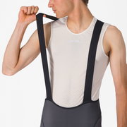 Castelli - pantaloni ciclism scurti cu bretele - Competizione 2 Bibshort - 15-35 gr C - gri inchis