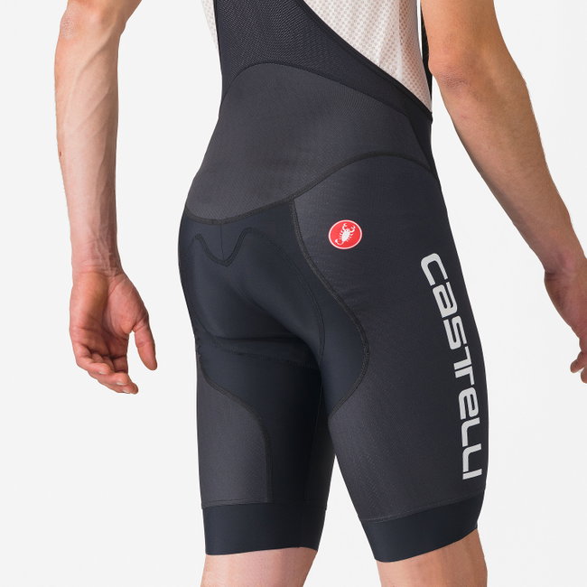 Castelli - pantaloni ciclism scurti cu bretele - Competizione 2 Kit Bibshort - 15-35 gr C - negru
