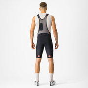 Castelli - pantaloni ciclism scurti cu bretele - Superleggera Bibshort - 20-40 gr C - negru