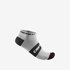 Castelli - sosete ciclism - Lowboy 2 Sock - alb | negru