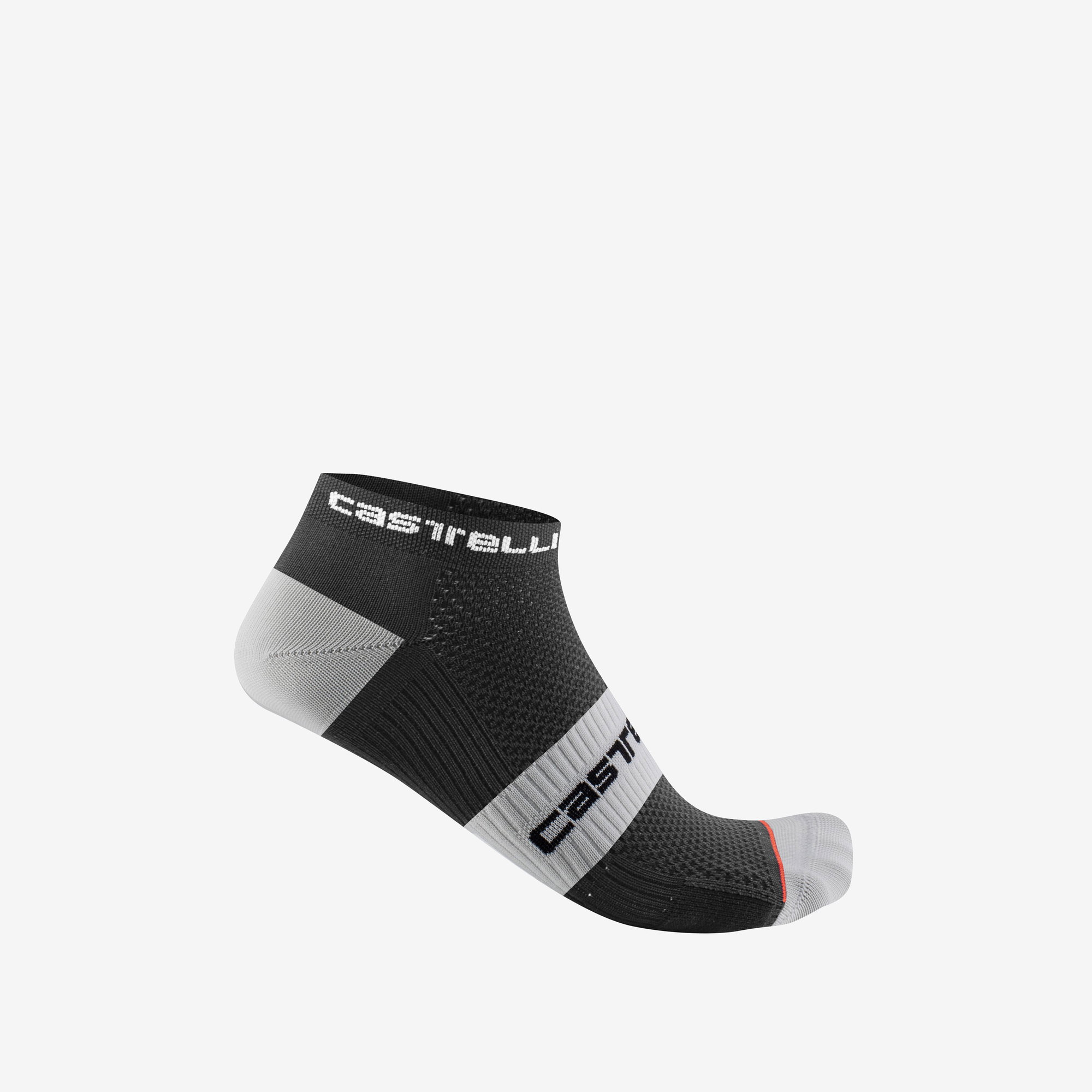 Castelli Castelli - sosete ciclism - Lowboy 2 Sock - negru | alb
