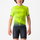 Castelli - tricou ciclism maneca scurta copii - Aero Kid Jersey - verde lime | albastru