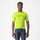 Castelli - tricou ciclism maneca scurta regular fit - Prologo Lite Jersey - 16-38 gr C - verde lime | verde inchis