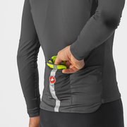 Castelli - vesta ciclism - Squadra Stretch Vest - lime | gri inchis