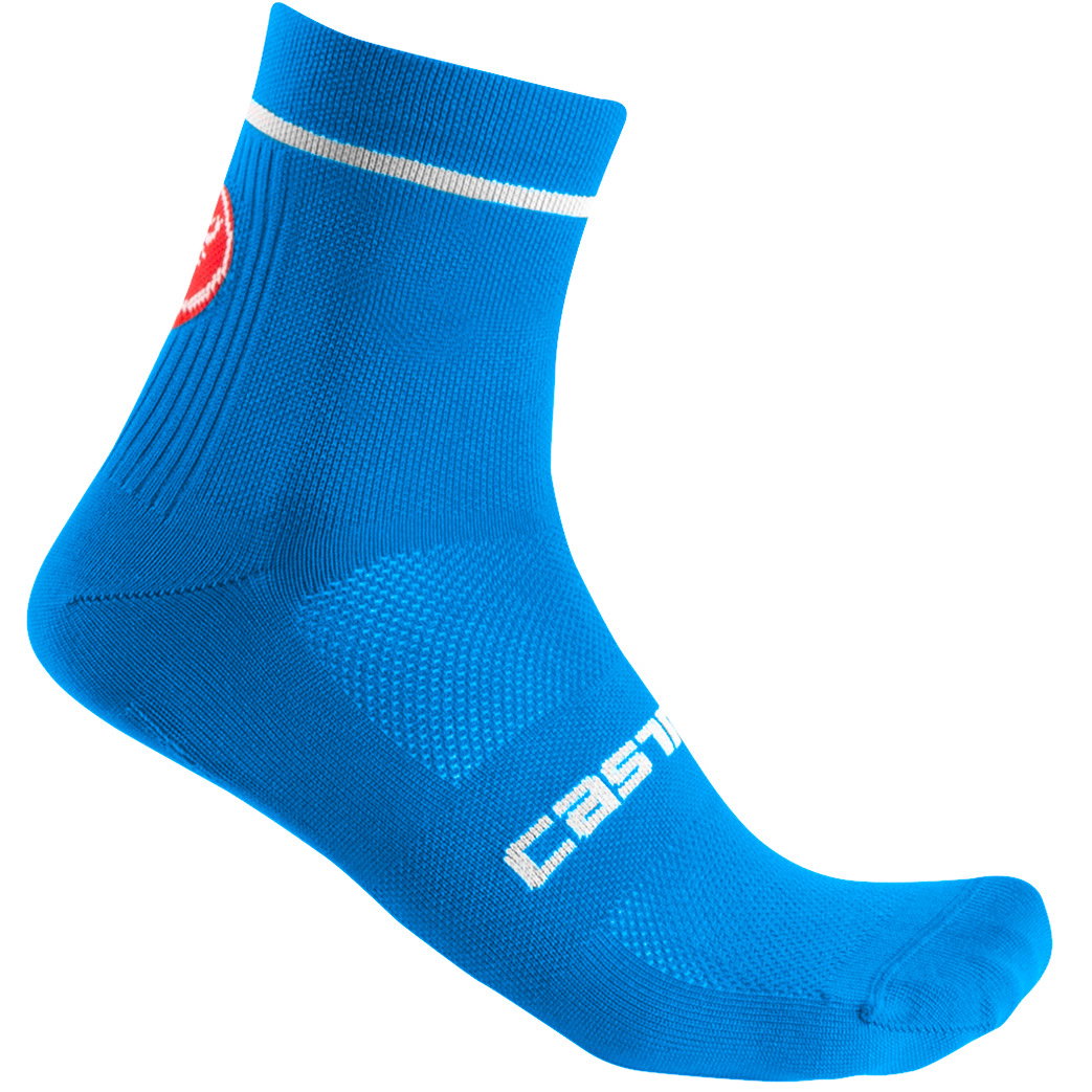 Castelli Castelli - sosete ciclism - Entrata 9 Sock - albastru azzurro