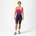 Castelli - costum triatlon fara maneci - Free Sanremo 3 W Suit Sleeveless - negru | portocaliu vivid