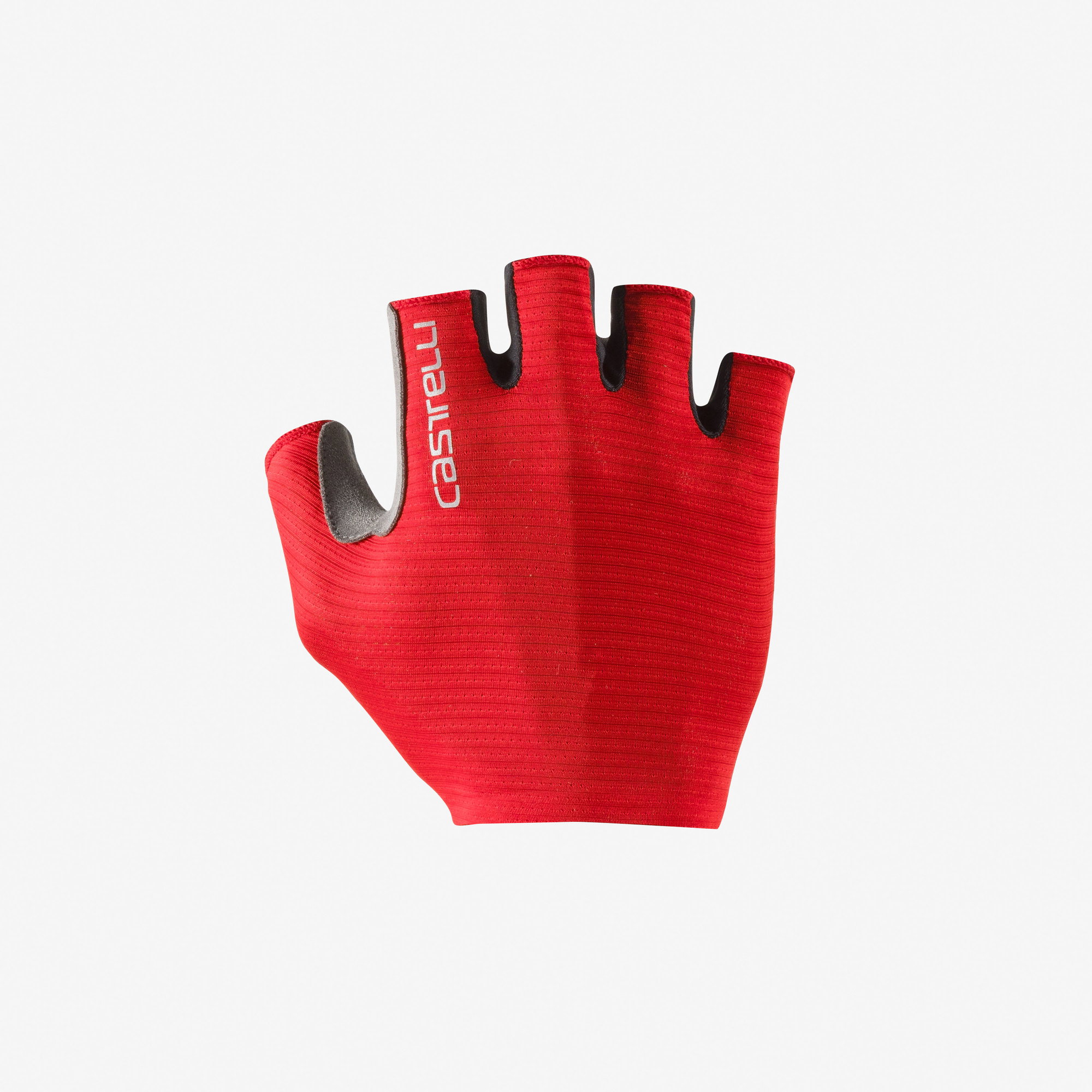 Castelli Castelli - manusi ciclism degete scurte - Espresso Glove - rosu aprins