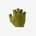 Castelli - manusi ciclism degete scurte - Espresso Glove - verde