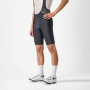 Castelli - pantaloni ciclism scurti cu bretele - Entrata 2 Bibshort - 15-35 gr C - negru