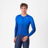 Castelli - tricou ciclism maneca lunga tailored fit cu protectie solara - Upf Long Sleeve Jersey - gri argintiu