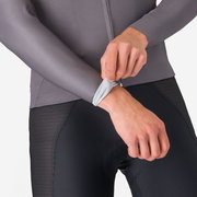 Castelli - tricou ciclism maneca lunga tailored fit cu protectie solara - Upf Long Sleeve Jersey - gri argintiu