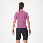Castelli - tricou ciclism maneca scurta tailored fit - Premio Evo W Jersey - mov inchis