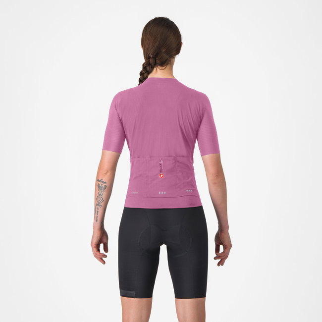 Castelli - tricou ciclism maneca scurta tailored fit - Premio Evo W Jersey - mov inchis