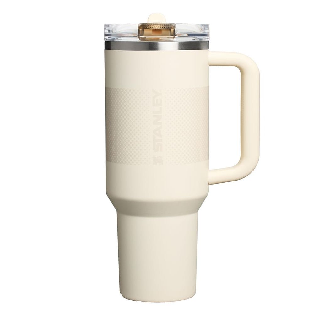 Stanley Stanley - termos tip sticla cu pai - Quencher Protour - crem - 1.18 ml