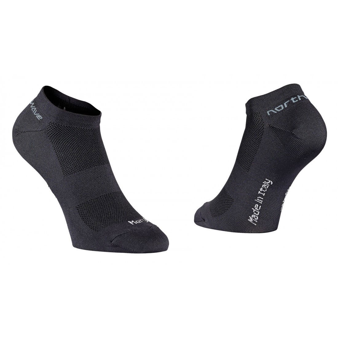 Activewear Northwave - sosete ciclism - Ghost 2 - inaltime 2.5 cm - negru