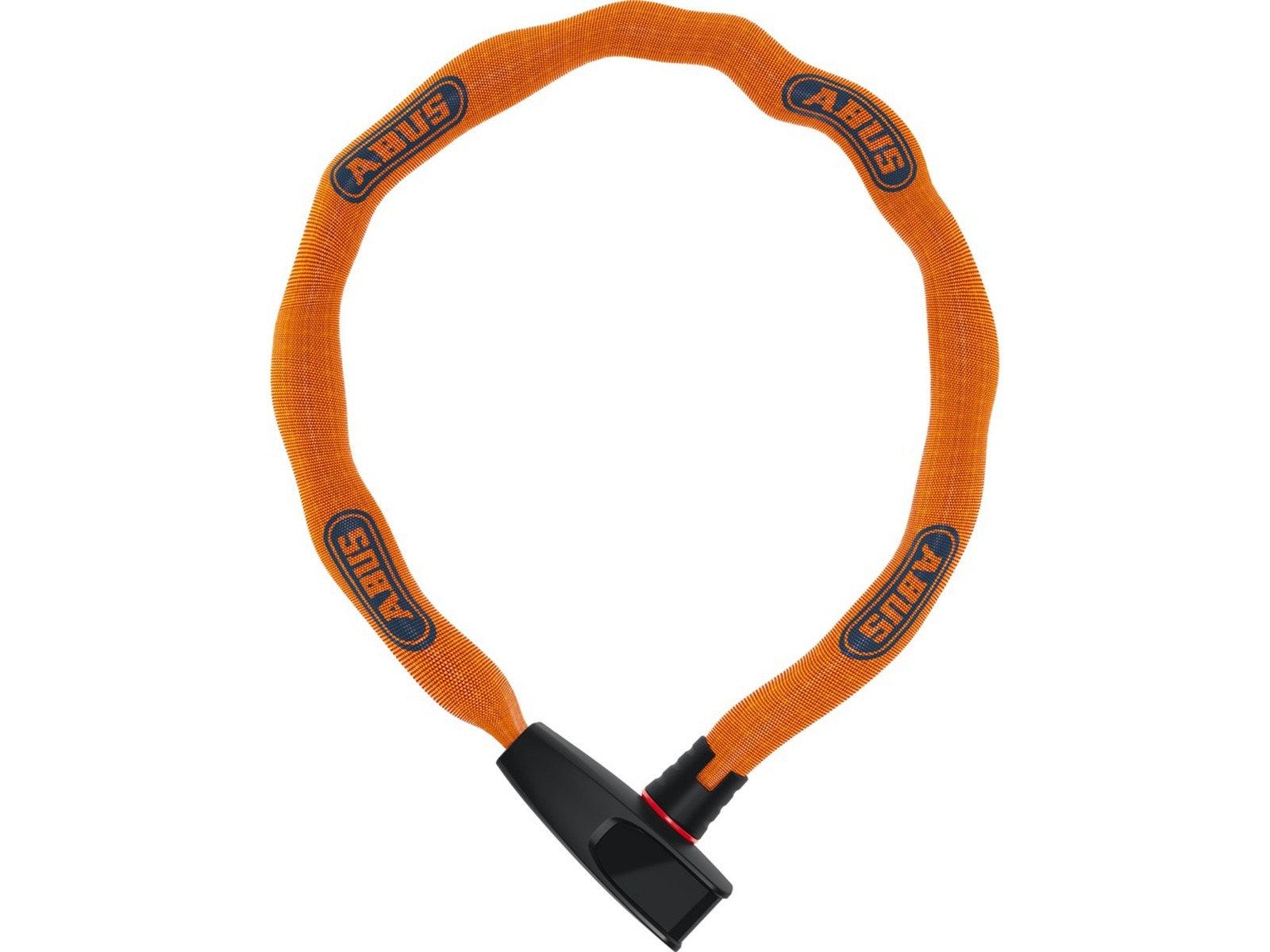 Abus Abus - antifurt bicicleta - lant cu cheie - Catena 6806K/85 - portocaliu