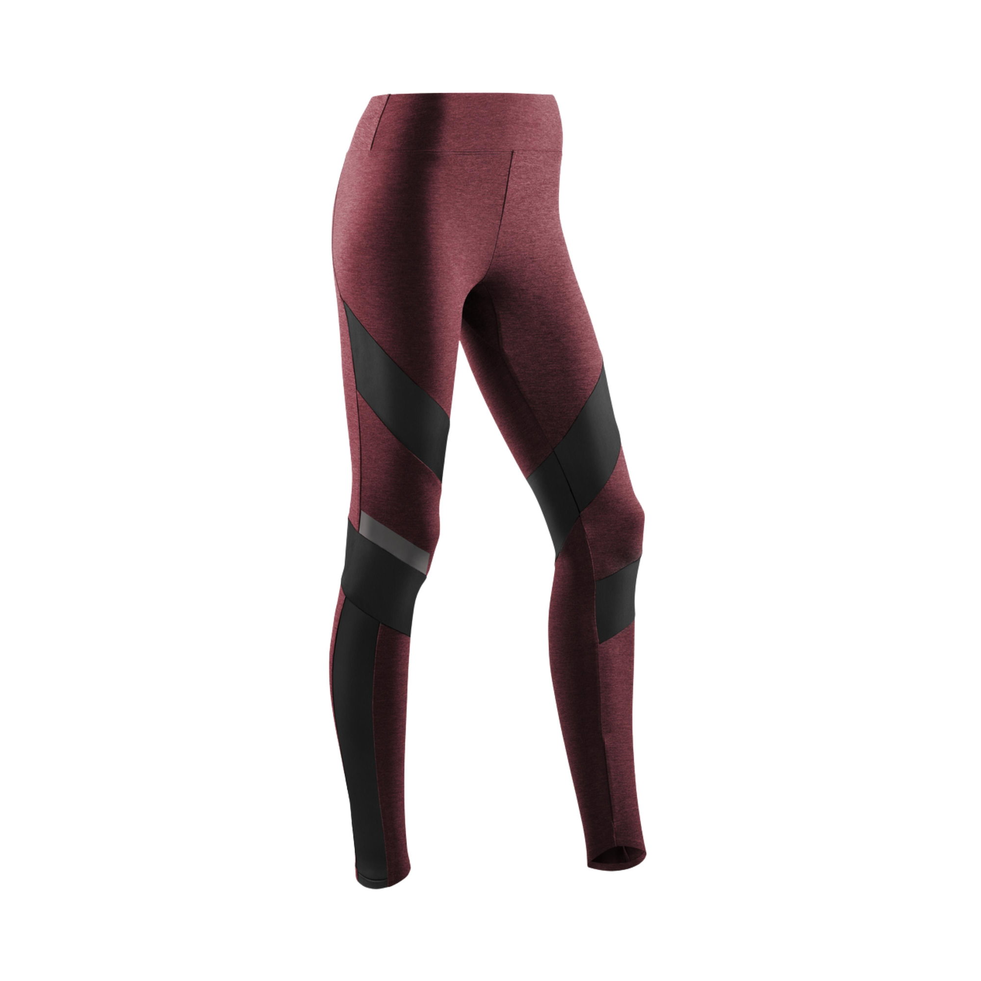 Sporting Goods CEP - colanti de alergare - Training Tights W - Visiniu | Cardio cherry melange