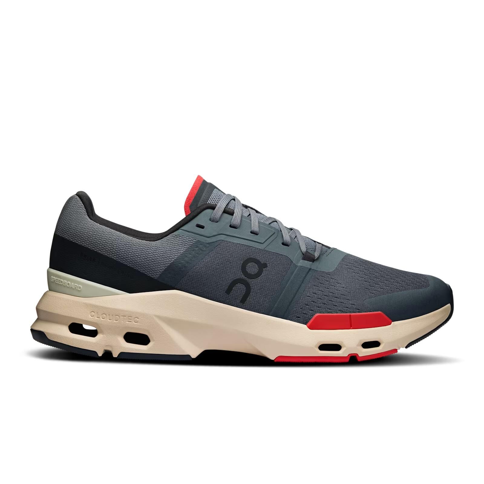 On On - pantofi sport - Cloudpulse - gri | rosu