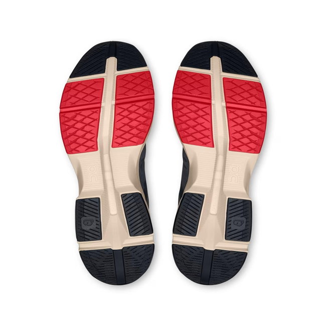On - pantofi sport - Cloudpulse - gri | rosu