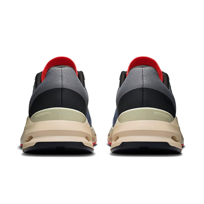 On - pantofi sport - Cloudpulse - gri | rosu