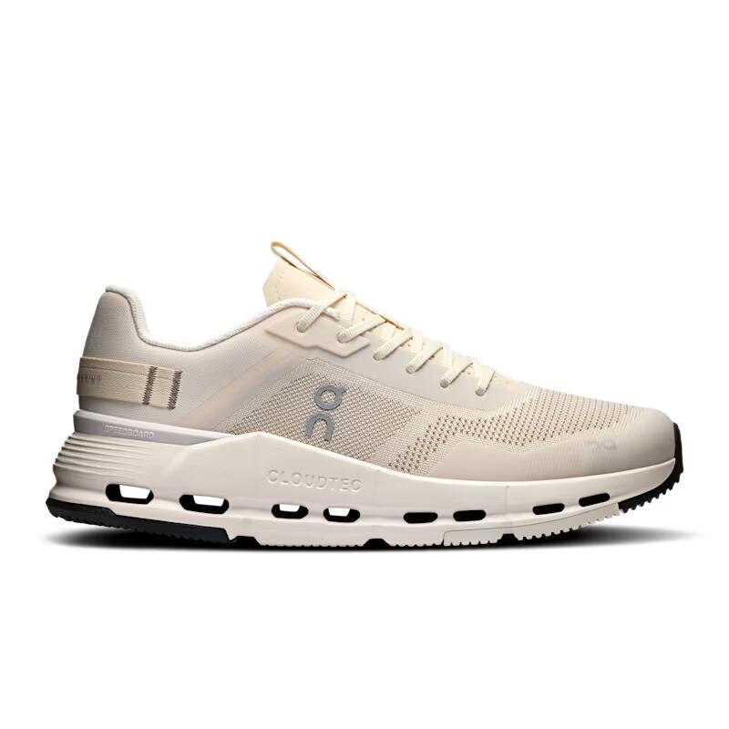 On On - pantofi sport - Cloudnova Form 2 TT W - crem | ivoar