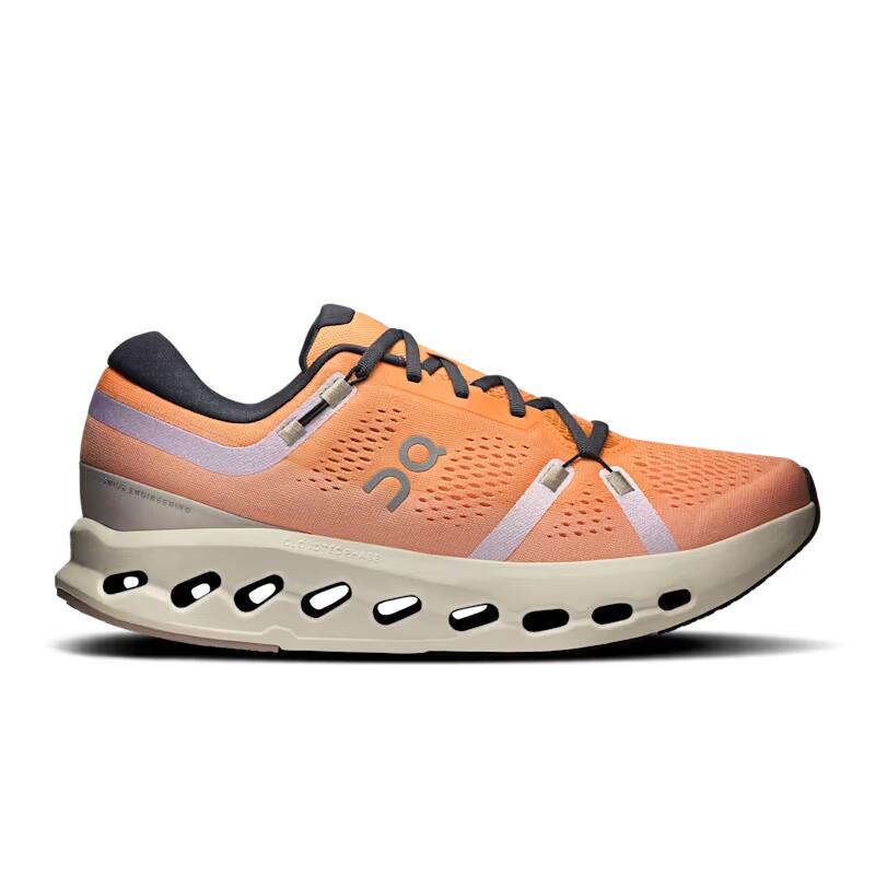 On On - pantofi alergare - Cloudsurfer 2 - roz | portocaliu