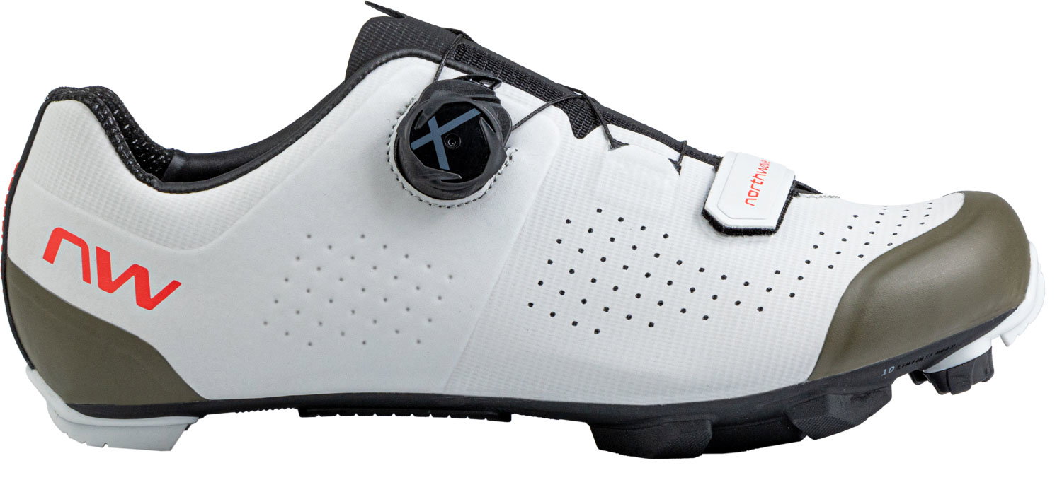 Cycling Apparel & Accessories Northwave - pantofi ciclism MTB XC - Razer - Light Grey | Green Forest