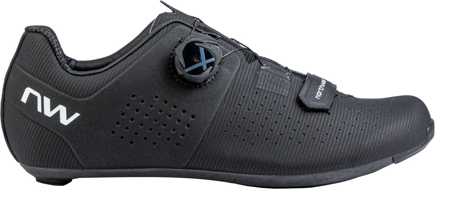 Cycling Apparel & Accessories Northwave - pantofi ciclism sosea - Storm Carbon - Black | White