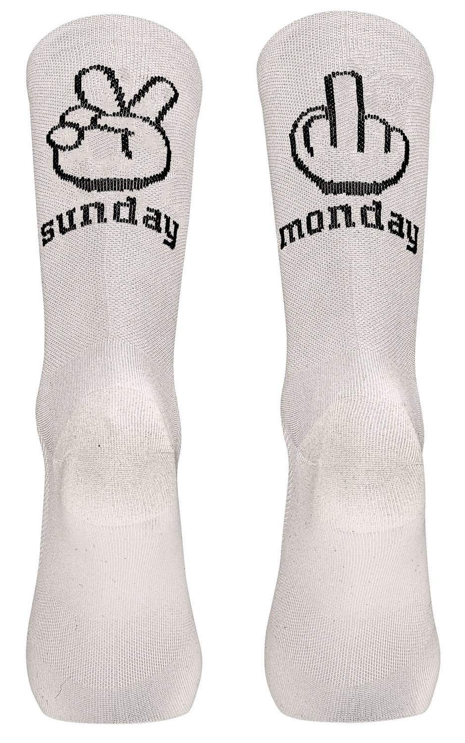 sosete vanatoare Northwave - sosete ciclism - Sunday Monday Sock - White