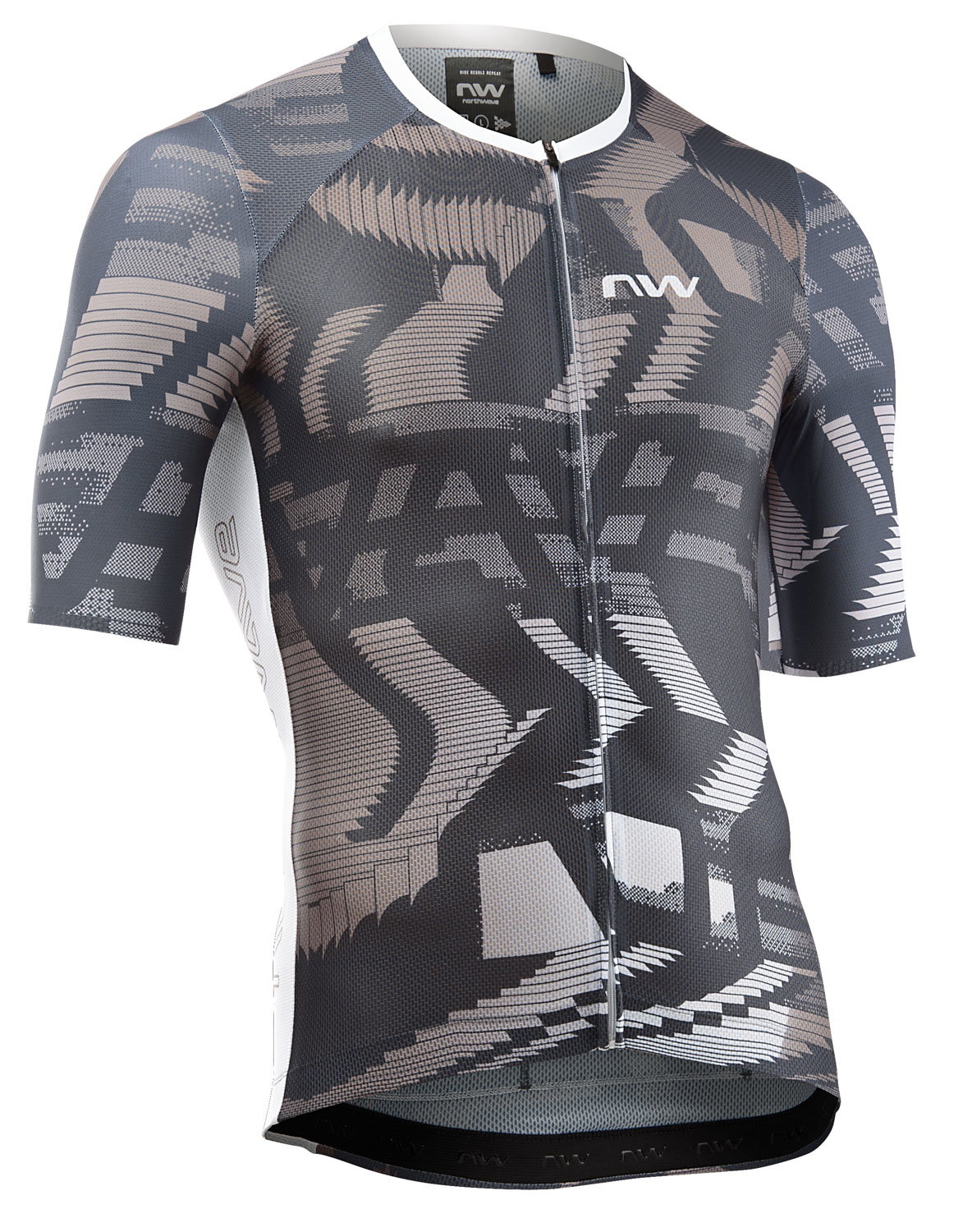 Bicycle Jerseys Northwave - tricou ciclism maneca scurta - Blade AIR Jersey Short Sleeve - Sand | White