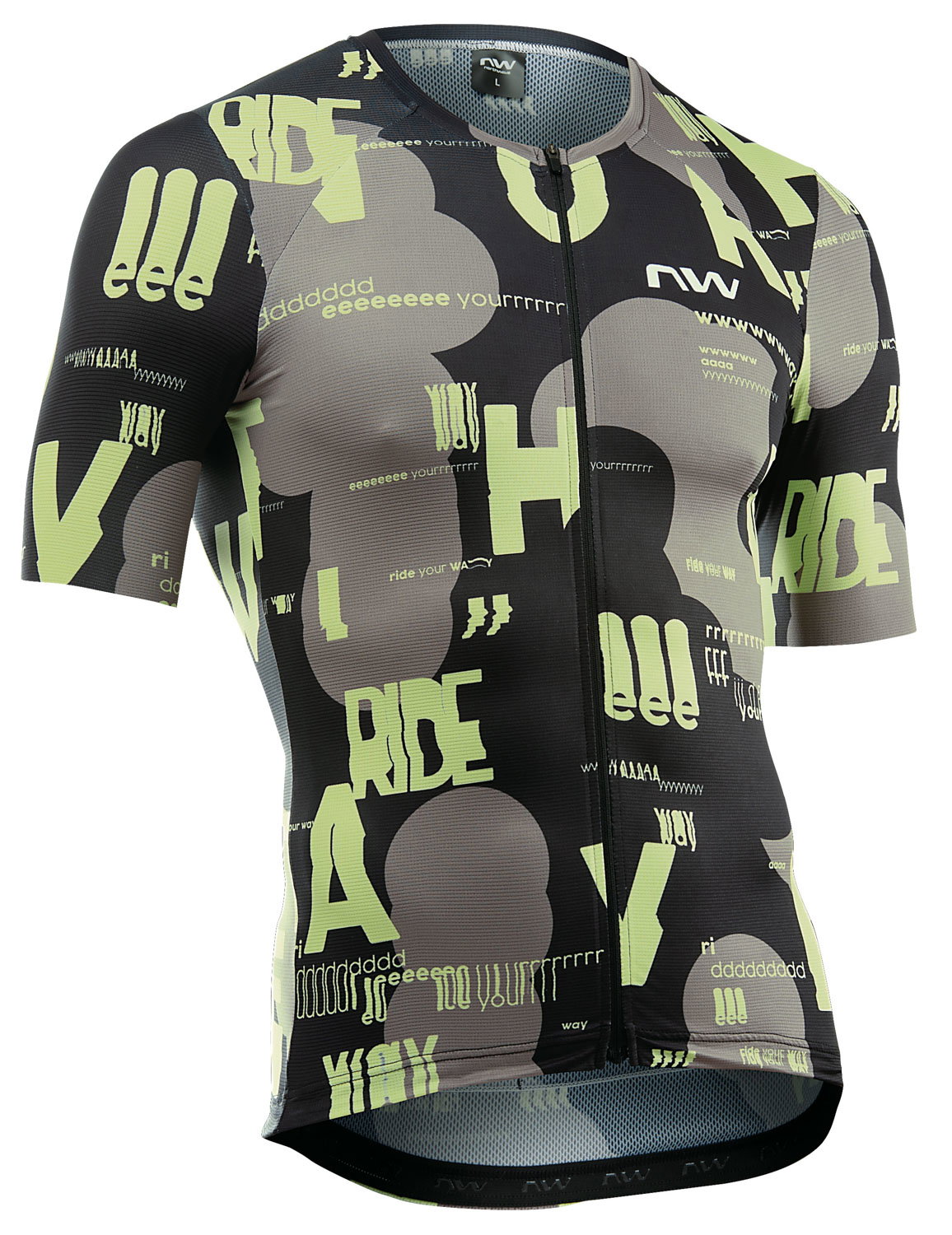 Bicycle Jerseys Northwave - tricou ciclism maneca scurta - Blade Type Jersey Short Sleeve - Sand | Cool Matcha