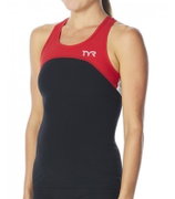 TYR - Maiou Triathlon pentru femei - negru rosu