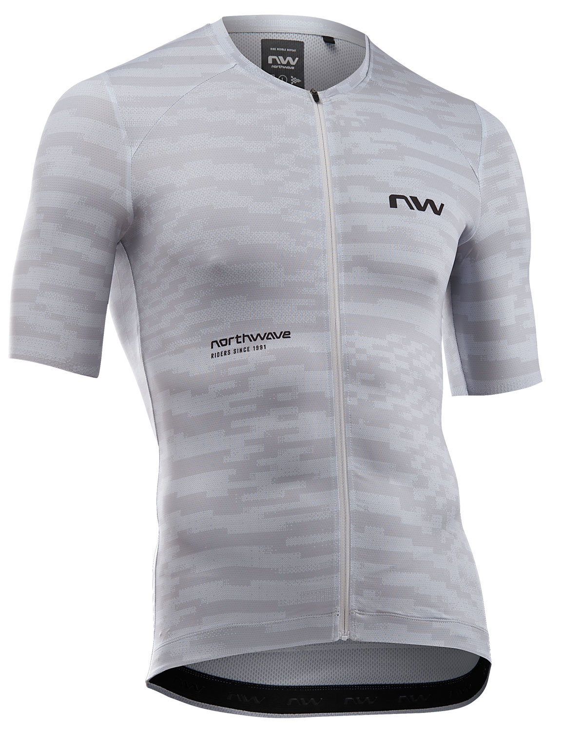Bicycle Jerseys Northwave - tricou ciclism maneca scurta - Blade Jersey Short Sleeve - Light Grey