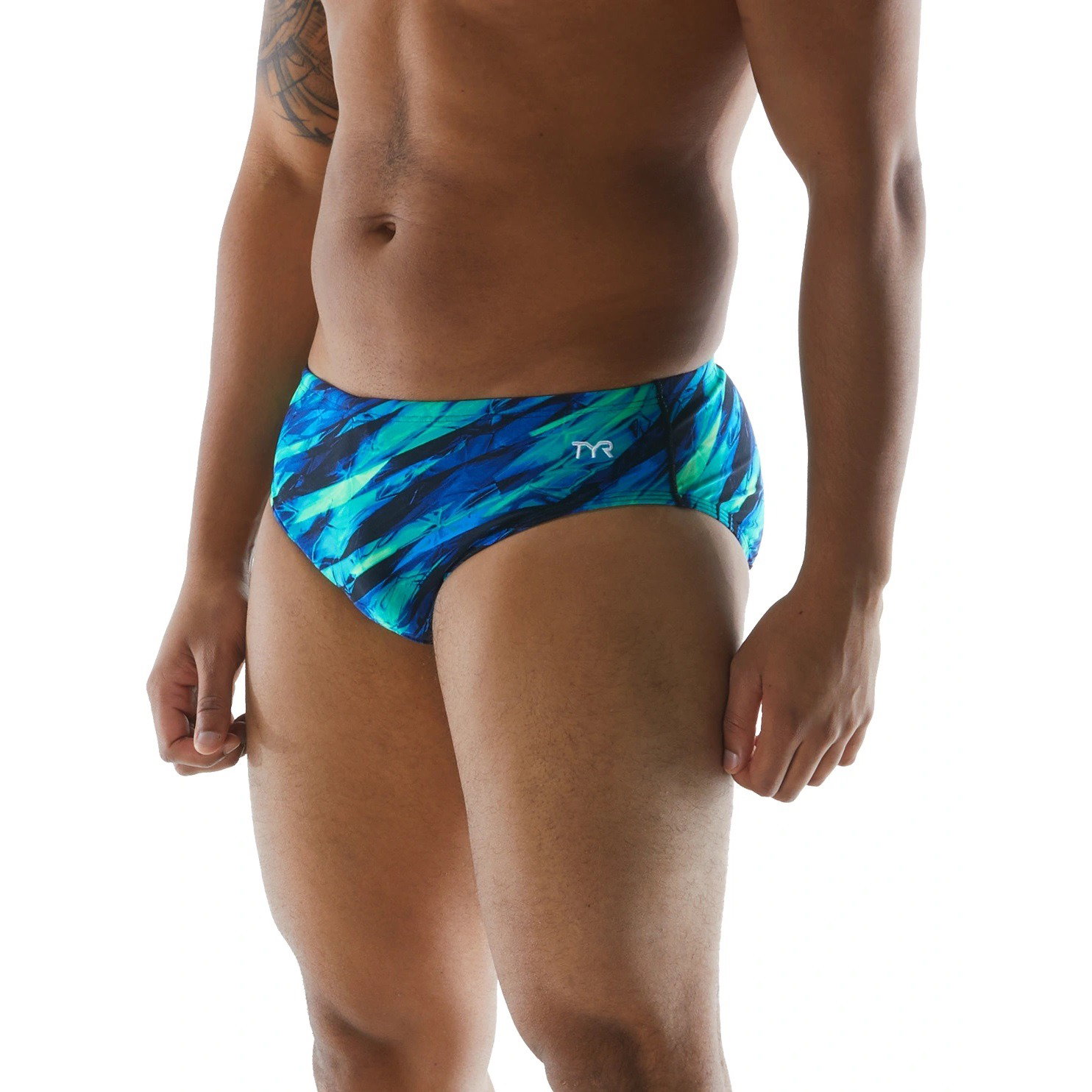 TYR TYR - Slip inot barbati Vitric - albastru verde