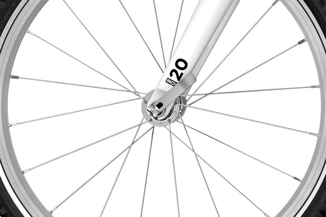 Bicicleta copii Woom 4 Go cu roti 20" turcoaz Metallic Petrol
