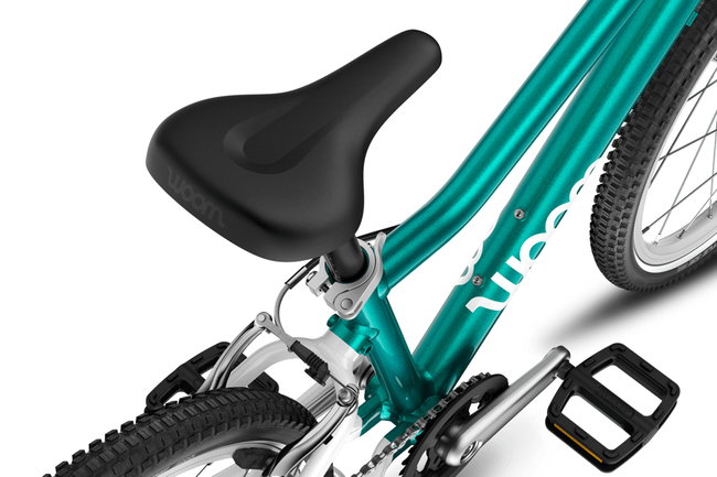 Bicicleta copii Woom 4 Go cu roti 20" turcoaz Metallic Petrol
