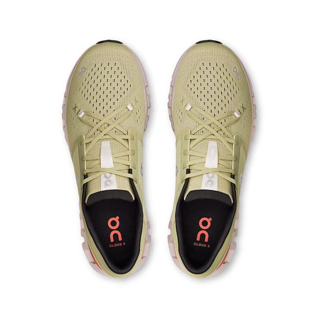 On - pantofi alergare - Cloud X 4 - Caper | Salmon