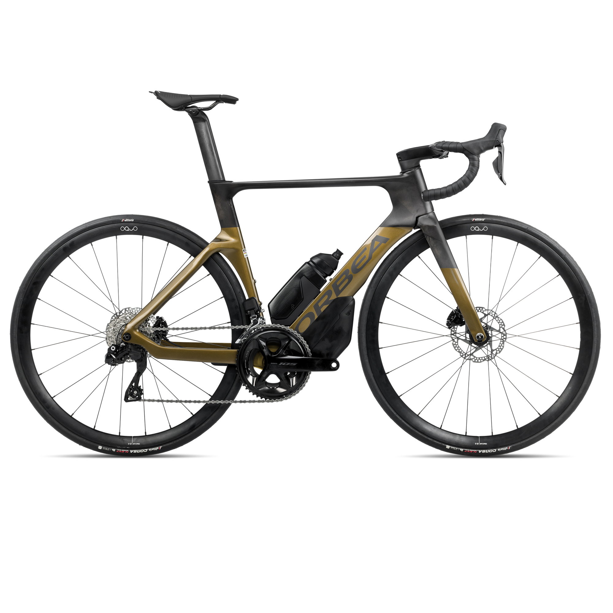 Orbea Bicicletă șosea race aero Orbea ORCA AERO M30iLTD - Olive Green (Gloss) | Carbon Raw (Matt)