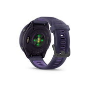 Garmin Forerunner 570 - 47mm - ceas multisport cu GPS si AMOLED - negru Indigo Aluminium with Translucent Imperial Purple | Indigo Band