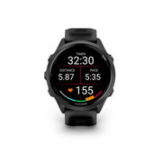 Garmin Forerunner 570 - 47mm - ceas multisport cu GPS si AMOLED - negru Slate Gray Aluminium with Translucent Black | Black Band
