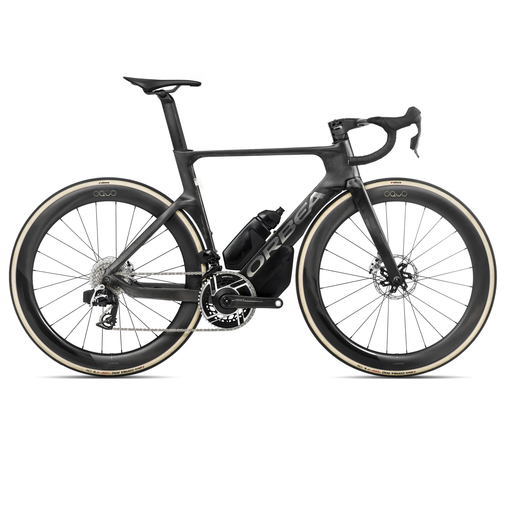 Orbea Bicicletă șosea race aero Orbea ORCA AERO M11eLTD - Carbon Raw | Titanium (Matt)