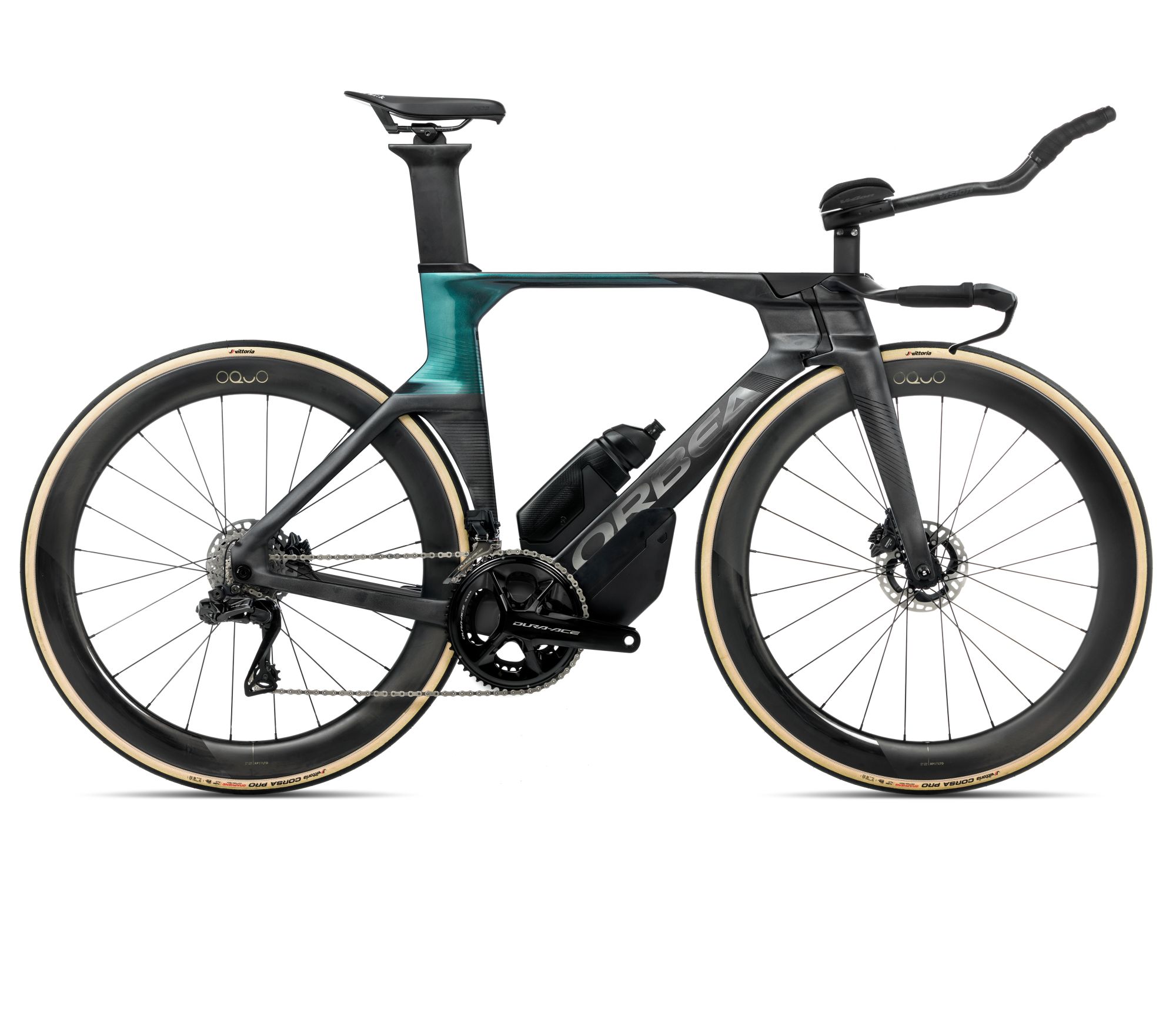 Orbea Bicicletă șosea triatlon Orbea ORDU M10iLTD - Diamond Carbon View (Matt) | Evasion Green (Gloss)